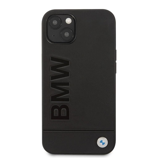 Apple iPhone 14 Plus BMW Leather Hot Stamp etui (Czarny) - BMHCP14MSLLBK
