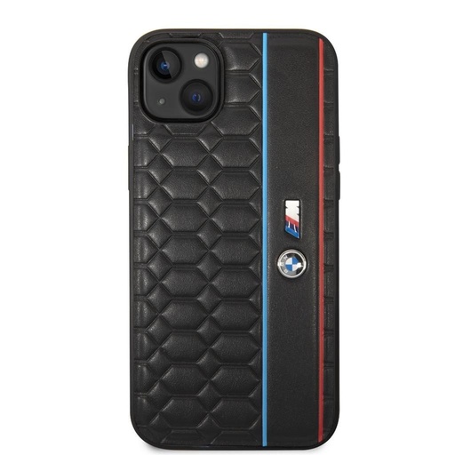 Apple iPhone 14 Plus BMW M Hexagon wzorzysty etui (Czarny) - BMHCP14M22PGVK