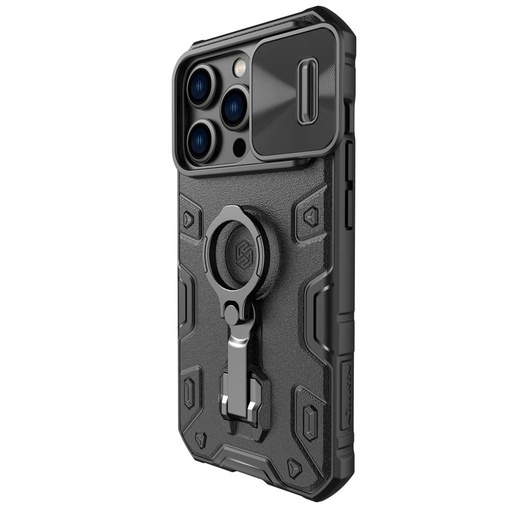 Apple iPhone 14 Pro Nillkin CamShield Armor Pro etui na plecki (Czarny)
