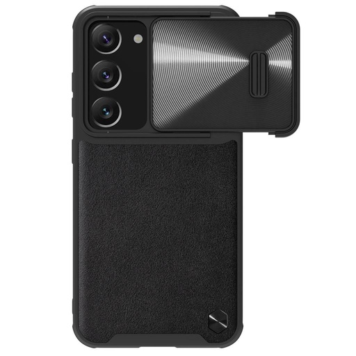 Samsung Galaxy S23 5G Nillkin CamShield Leather S etui na plecki (czarny)