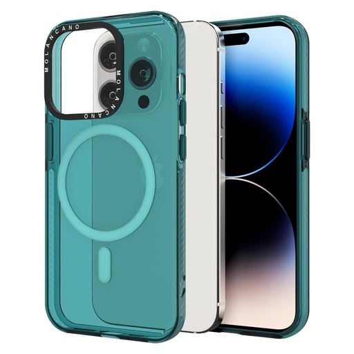Apple iPhone 14 MOLAN CANO rainbow TPU etui na plecki (Zielony)