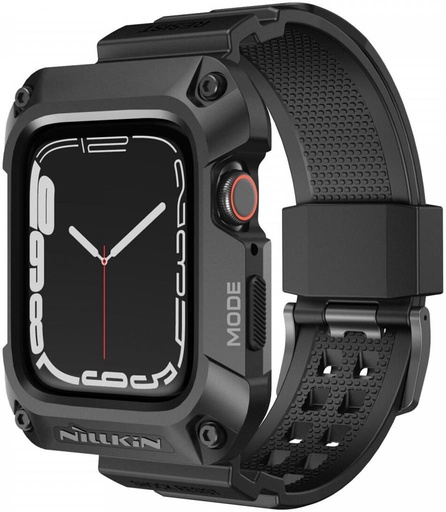 Apple Watch 7 45mm / Watch 8 45mm Hoco WS6 Shadow series etui (Czarny)