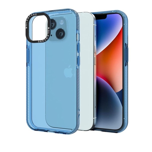 Apple iPhone 13 MOLAN CANO rainbow TPU etui na plecki (Niebieski)