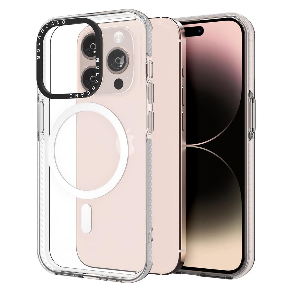 Apple iPhone 11 MOLAN CANO rainbow TPU hátlap tok (Átlátszó)