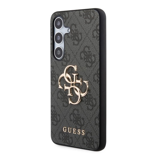 Samsung Galaxy S24+ Guess PU 4G Metal Logo etui (Szary) - GUHCS24M4GMGGR