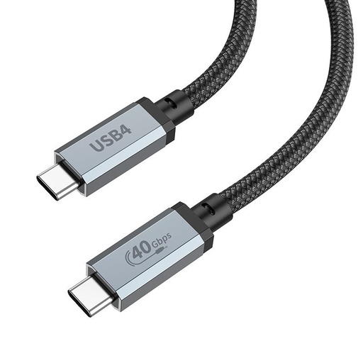 Hoco US05 USB-C Thunderbolt 3 100W kabel czarny