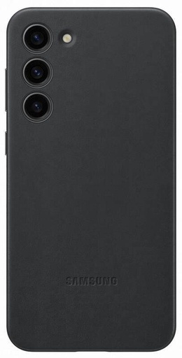 Samsung Galaxy S23+ Leather etui (Czarny)