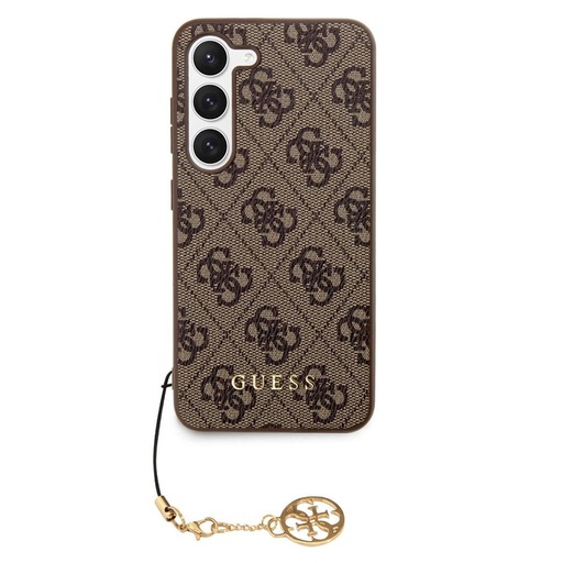 Samsung Galaxy S23+ Guess 4G Charms etui (Brązowy) - GUHCS23MGF4GBR
