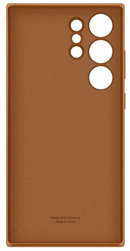 Samsung Galaxy S23 Ultra Leather etui (Brązowy)