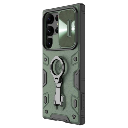 Samsung Galaxy S23 Ultra Nillkin camshield armor pro etui na plecki (Zielony)