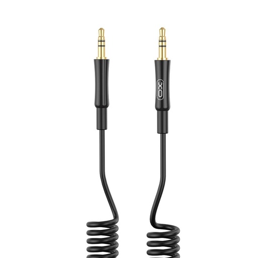 XO NB-R255C audio adapter (Czarny) – 3.5 mm–3.5 mm