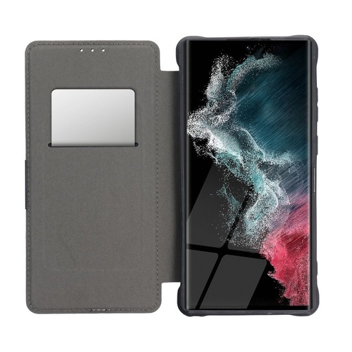 Samsung Galaxy A34 5G Razor magnetyczny wstrząsoodporny etui z klapką (Czarny)