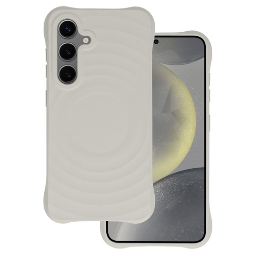 Samsung Galaxy S24 Tel Protect Wave magsafe etui na plecki (Szary)