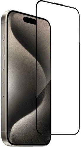 Apple iPhone 15 Pro BLUEO szafirowy szkło hartowane + ramka montażowa przezroczysty