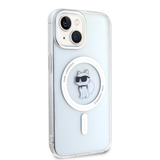 Apple iPhone 15 Karl Lagerfeld IML Choupette MagSafe etui (Przezroczysty) – KLHMP15SHFCCNOT