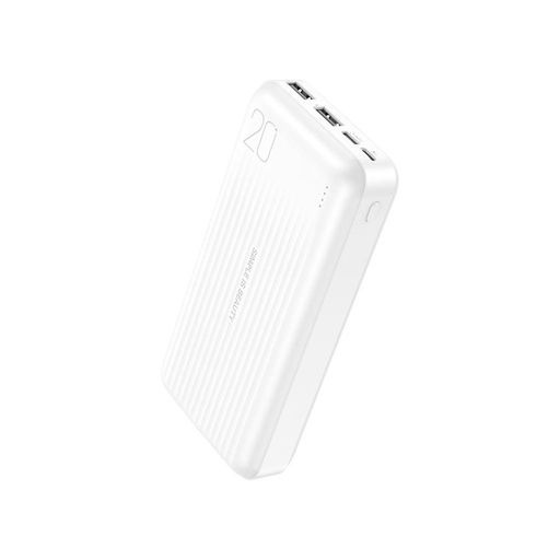 XO PB302 power bank 20000 mAh (Biały) – cyfrowy ekran