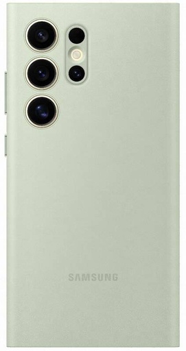 Samsung Galaxy S24 Ultra Smart View etui z klapką (Zielony)