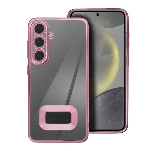Samsung Galaxy A55 GLAM silikonowy etui na plecki (Różowy)