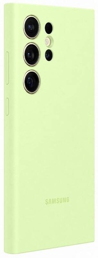 Samsung Galaxy S24 Ultra Silicone Cover etui z paskiem (Zielony)