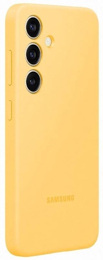 Samsung Galaxy S24 Silicone Cover etui z paskiem (Żółty)