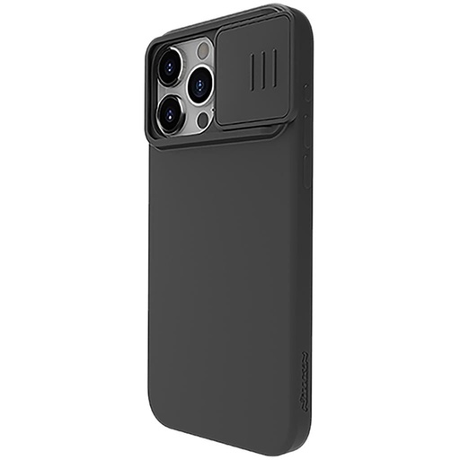 Apple iPhone 15 Pro Nillkin Silky MagSafe etui na plecki (Czarny)