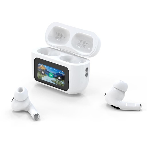 XO X36 z wyświetlaczem ANC z redukcją szumów bezprzewodowy Bluetooth headset