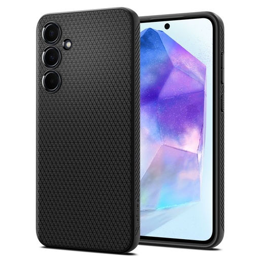 Samsung Galaxy A55 Spigen liquid air premium etui na plecki Czarny