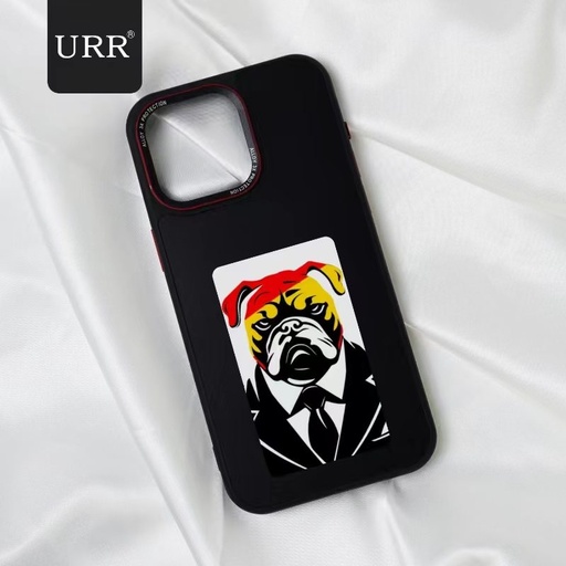Apple iPhone 15 Pro Max NFC E-ink kolorowy DIY etui na ekran 4-w kolorze Czarny