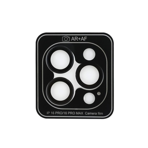 Apple iPhone 16 Pro / Pro Max Guess Metal osłona obiektywu (Czarny) - GUCL163SAGK