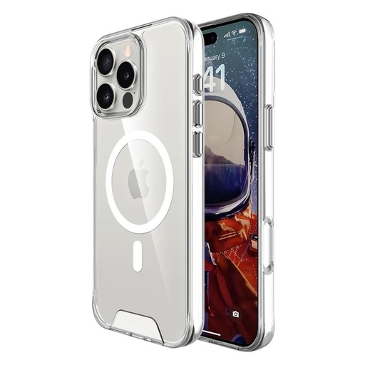 Apple iPhone 16 Pro TOKO Space magsafe etui na plecki (Przezroczysty)