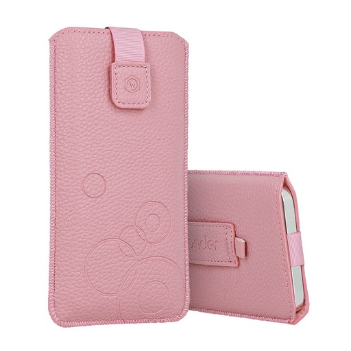 Uniwersalny rozmiar Wonder deko z uchwytem na palec etui XL (Różowy)