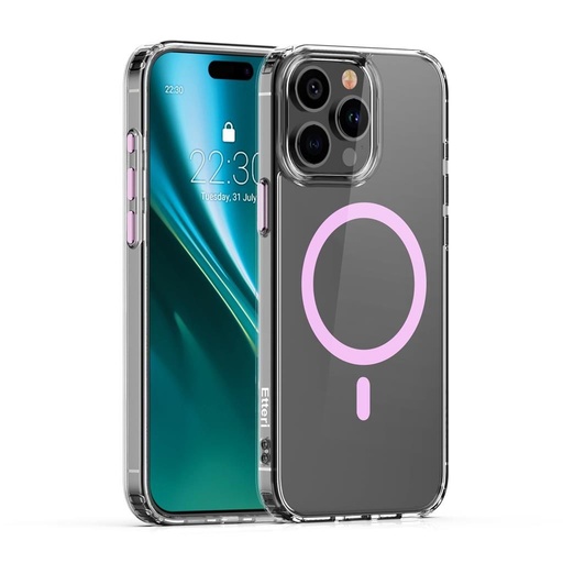 Apple iPhone 14 Pro Etteri Color magsafe etui na plecki (Różowy)