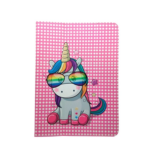 Uniwersalny rozmiar 9.0"-10.0"-ig tablet etui (Rainbow Unicorn)