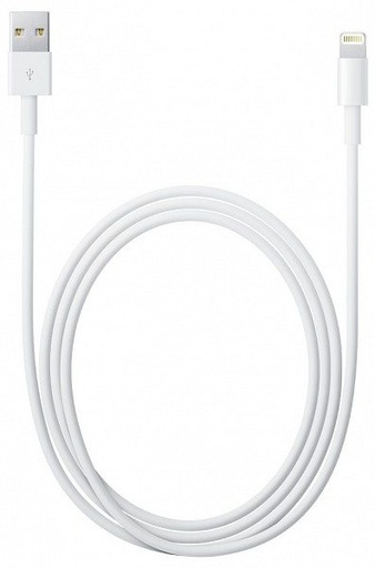 Apple Lightning kabel (Biały) - 2m