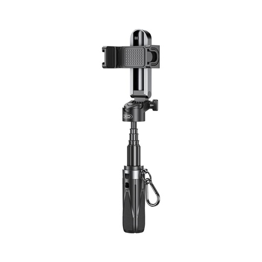 XO SS21 mini Bluetooth kijek do selfie (Czarny) – 3 az 1-ben funkcja, kameraasszisztens