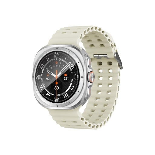 XO Watch Ultra AMOLED smartwatch (Biały) – zegarek sportowy, odbieranie połączeń, duży o jasności ekran