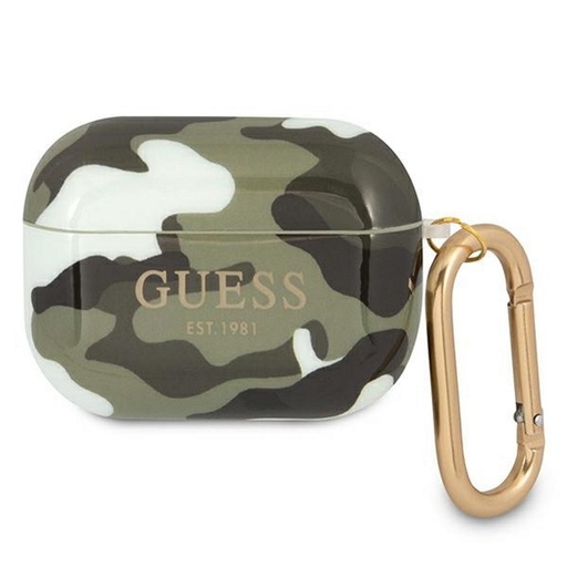 AirPods Pro Guess Camo etui (Khaki) - GUAPUCAMA