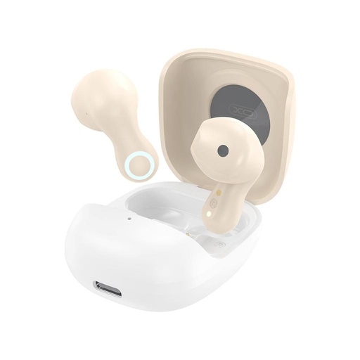 XO G28 bezprzewodowy headset (Beżowy)
