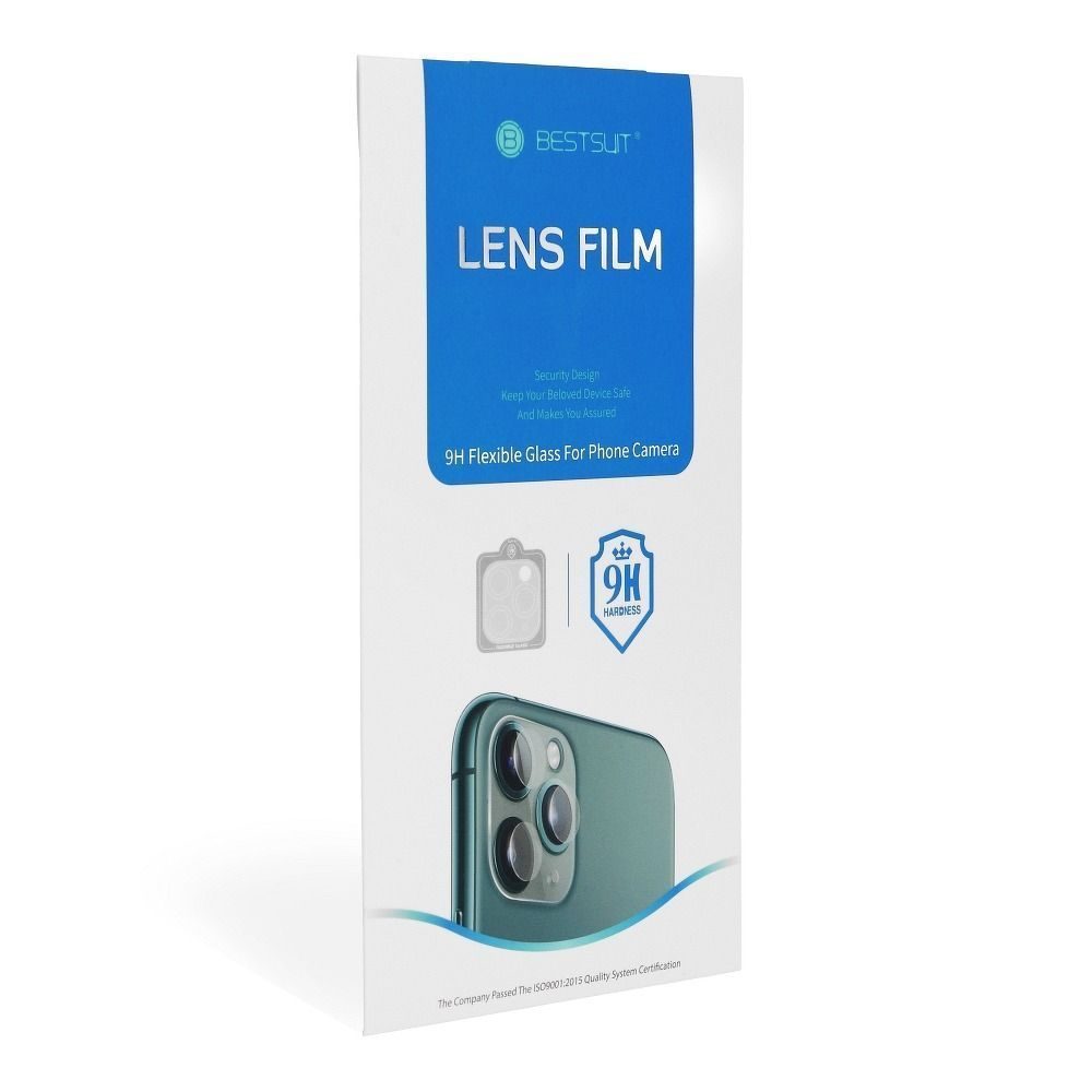 Apple iPhone 15Pro / iPhone 15ProMax Bestsuit hybrid kamera védő üvegfólia (Átlátszó)