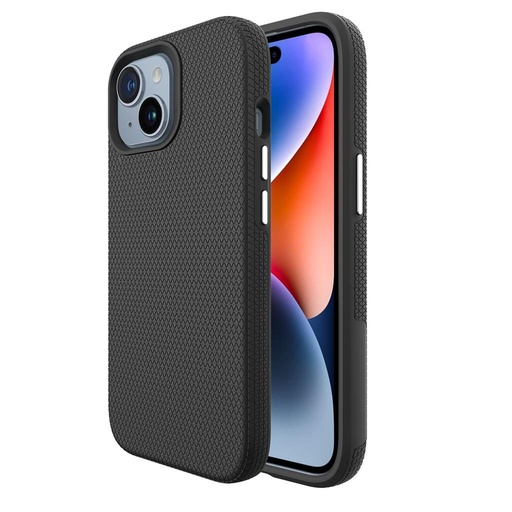 Apple iPhone 15 TOKO Triangle etui na plecki (Czarny)