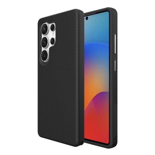 Samsung Galaxy S25 Ultra TOKO Triangle etui na plecki (Czarny)