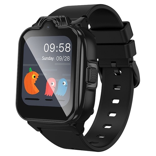 Hoco dziecięcy smartwatch z funkcją połączeń 4G (Czarny) - Y104