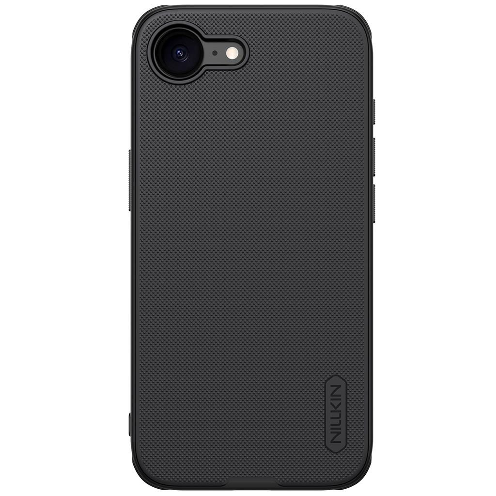 Apple iPhone 16e Nillkin Super Frosted Shield Pro hátlap tok (Fekete)
