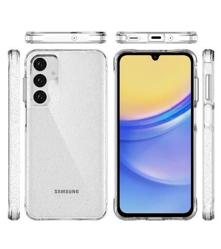 Samsung Galaxy A16 / Galaxy A26 5G TOKO Pure Glitter etui na plecki (Srebrny)