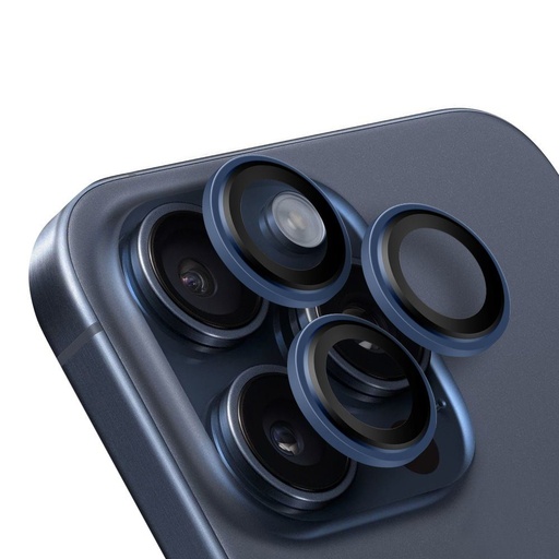 Apple iPhone 15 Pro & iPhone 15 Pro Max OBAL:ME osłona aparatu (Niebieski)