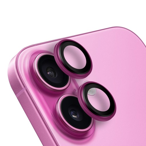 Apple iPhone 16 & iPhone 16 Plus OBAL:ME osłona aparatu (Różowy)