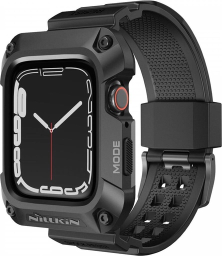 Apple Watch 4 44mm / Watch 5 44mm / Watch 6 44mm / Watch SE 44mm Hoco WS6 Shadow series etui (Czarny)