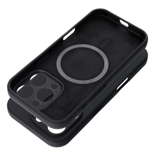 Apple iPhone 17 Silicone 2mm MagSafe etui (Czarny)