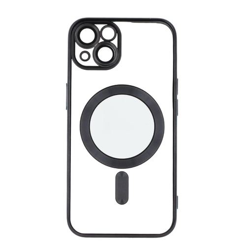 Apple iPhone 15 Color Chrome Mag etui na plecki (Czarny)