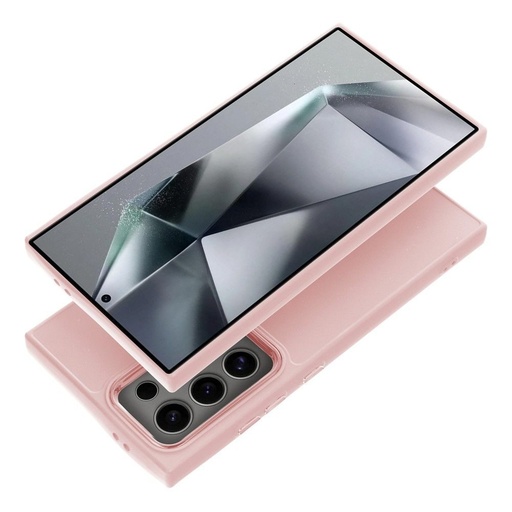 Xiaomi Redmi Note 14 Pro 5G / Redmi Note 14 Pro Plus 5G Frame silikonowy etui na plecki (Różowy)